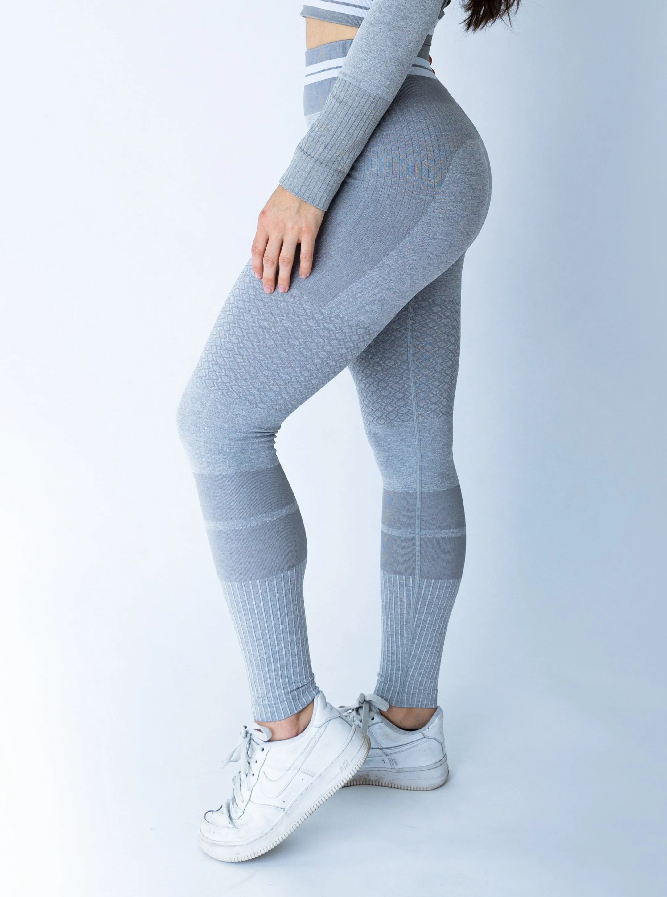 Bright Lines Light Grey