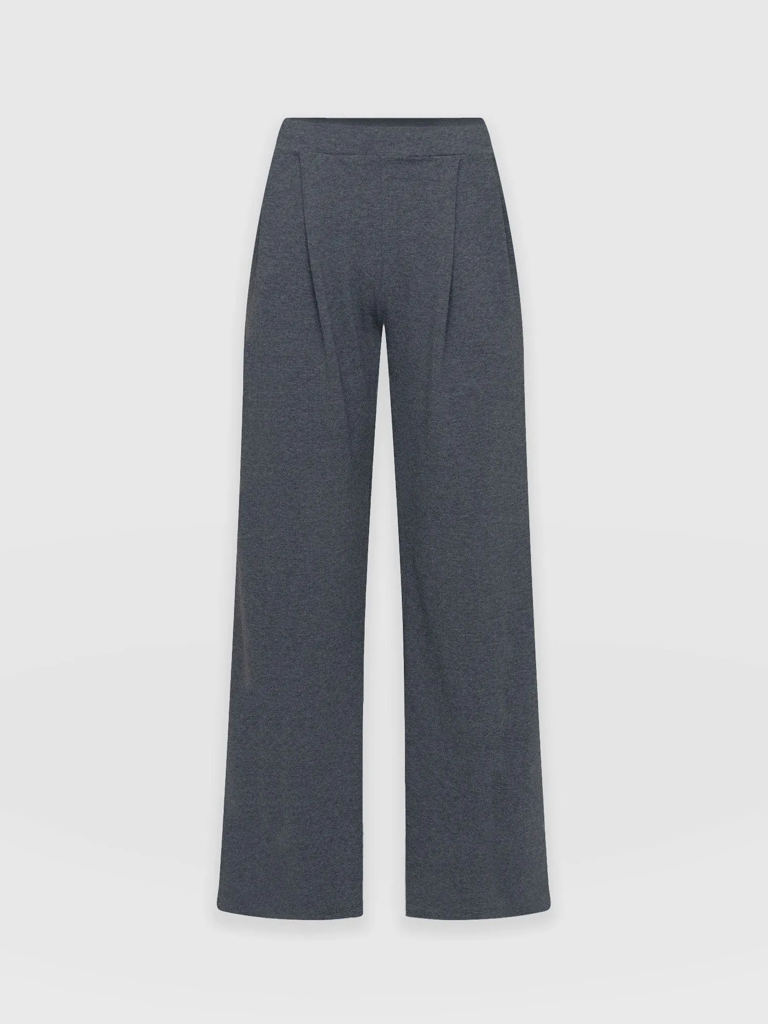 Camden Wide Leg Pant - Charcoal