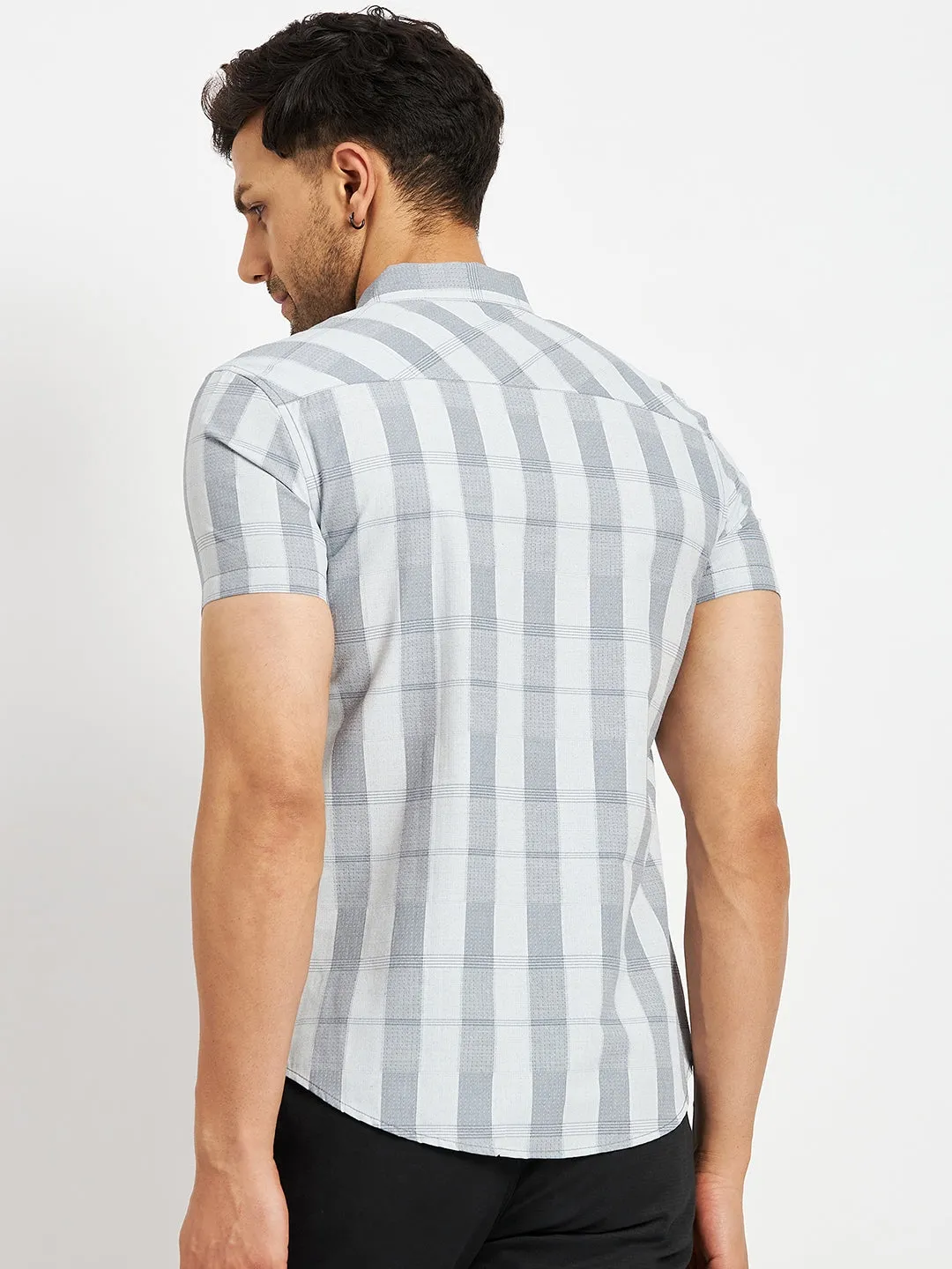 Camla Blue Shirts For Men