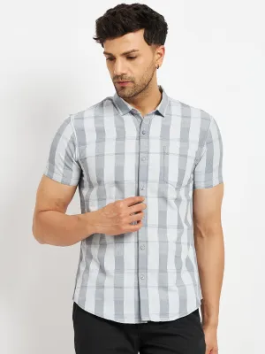 Camla Blue Shirts For Men