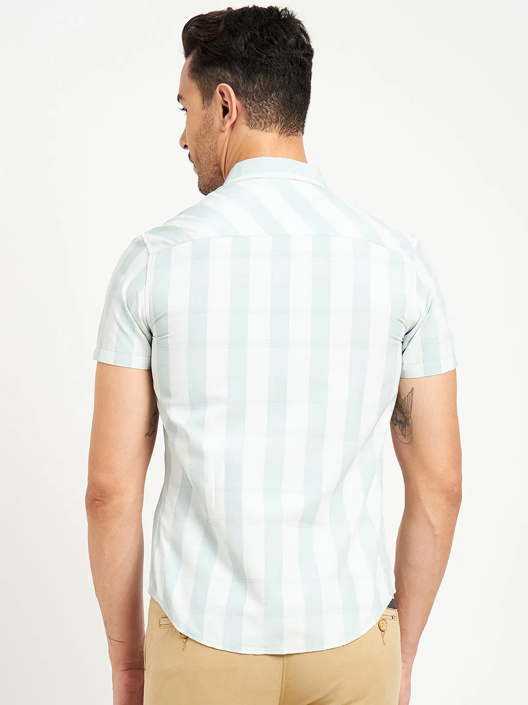 Camla Mint Shirts For Men