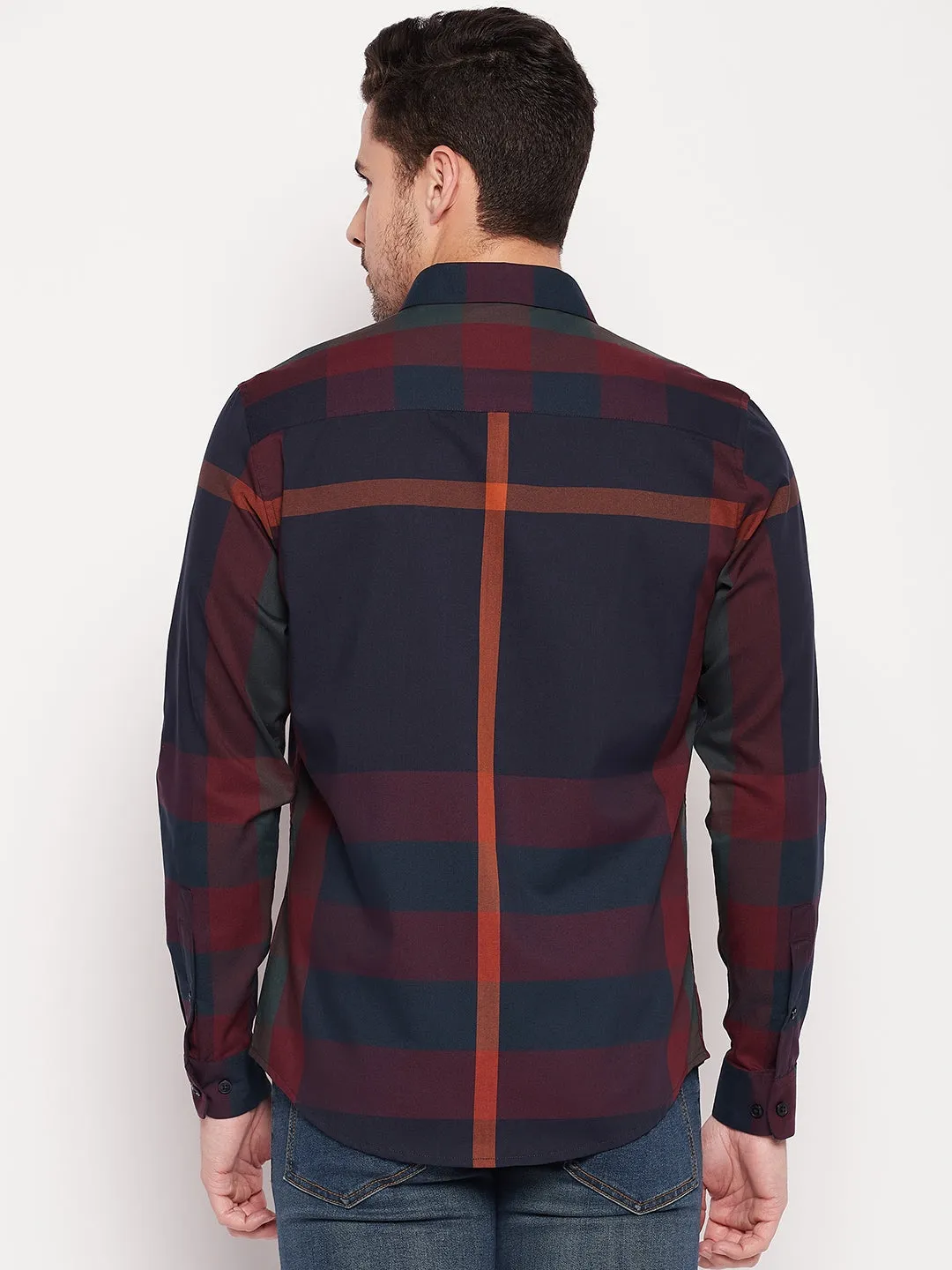 Camla Navy Men Shirt