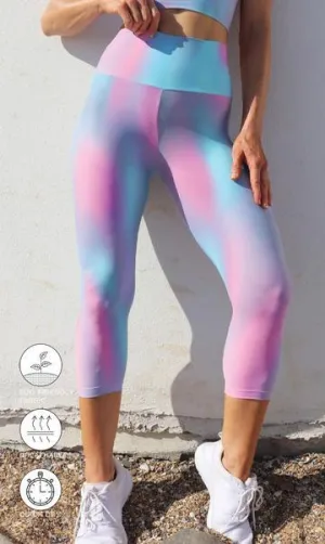 Candy Skies Eco Capri Leggings