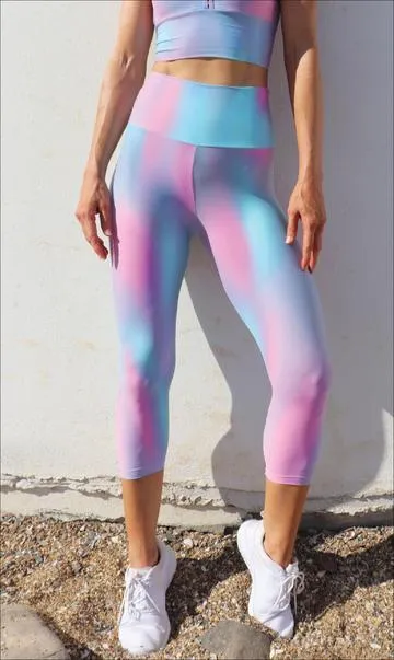 Candy Skies Eco Capri Leggings