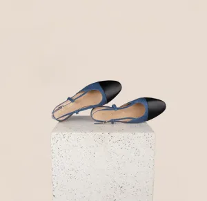Capri - Denim/Black
