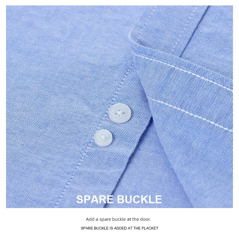 Casual Oxford Men's Short-Sleeved Dress Shirts