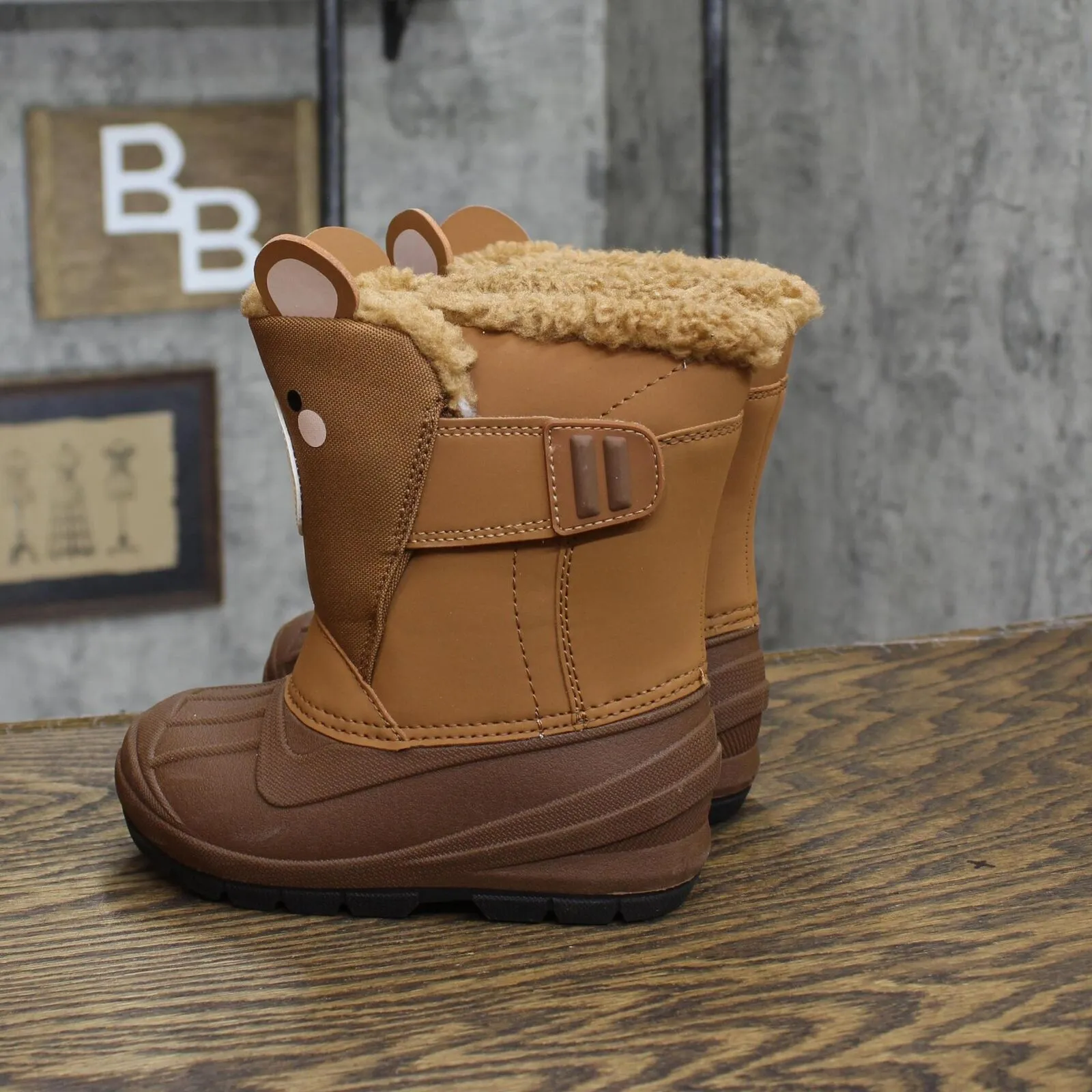 Cat & Jack Toddler Boys Frankie Winter Boots 88236561 Brown Deer 9T