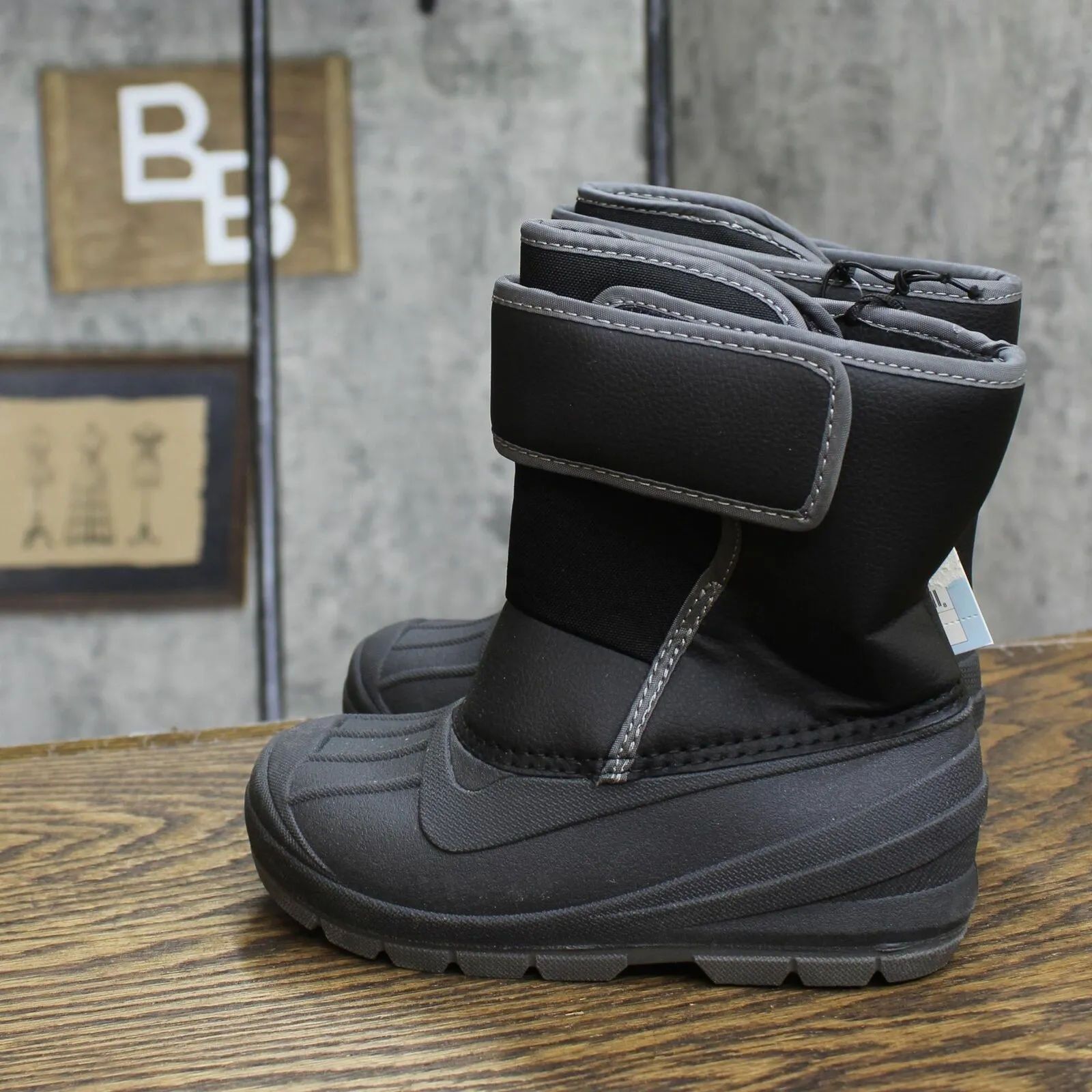 Cat & Jack Toddler Boys Lenny Winter Boots 88236579 Black 11T