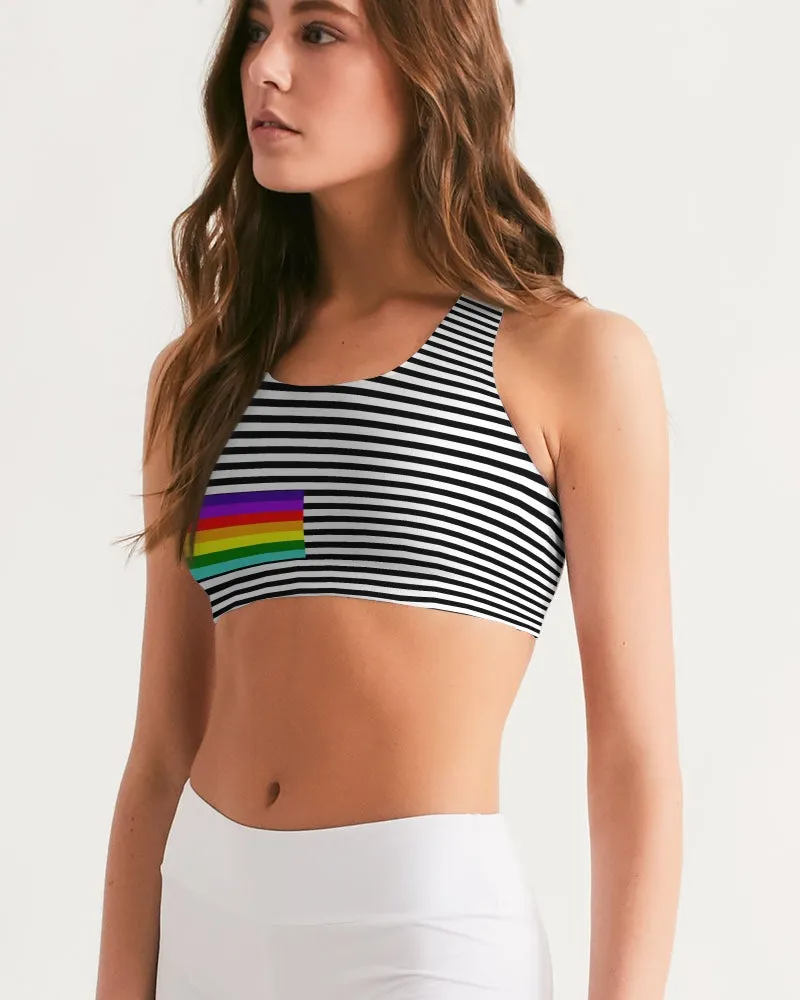 Catch Your Eyes Women's Seamless Sports Bra