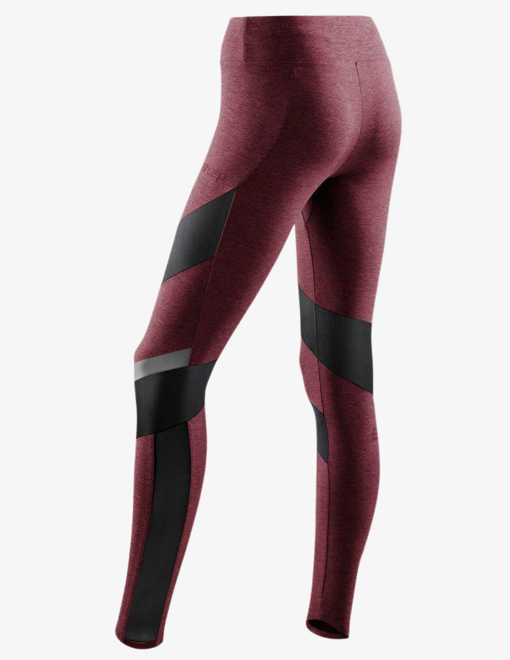 CEP Womens Compression Training Tights Cherry Red