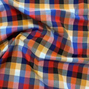 Checked Cotton Shirting - Summer
