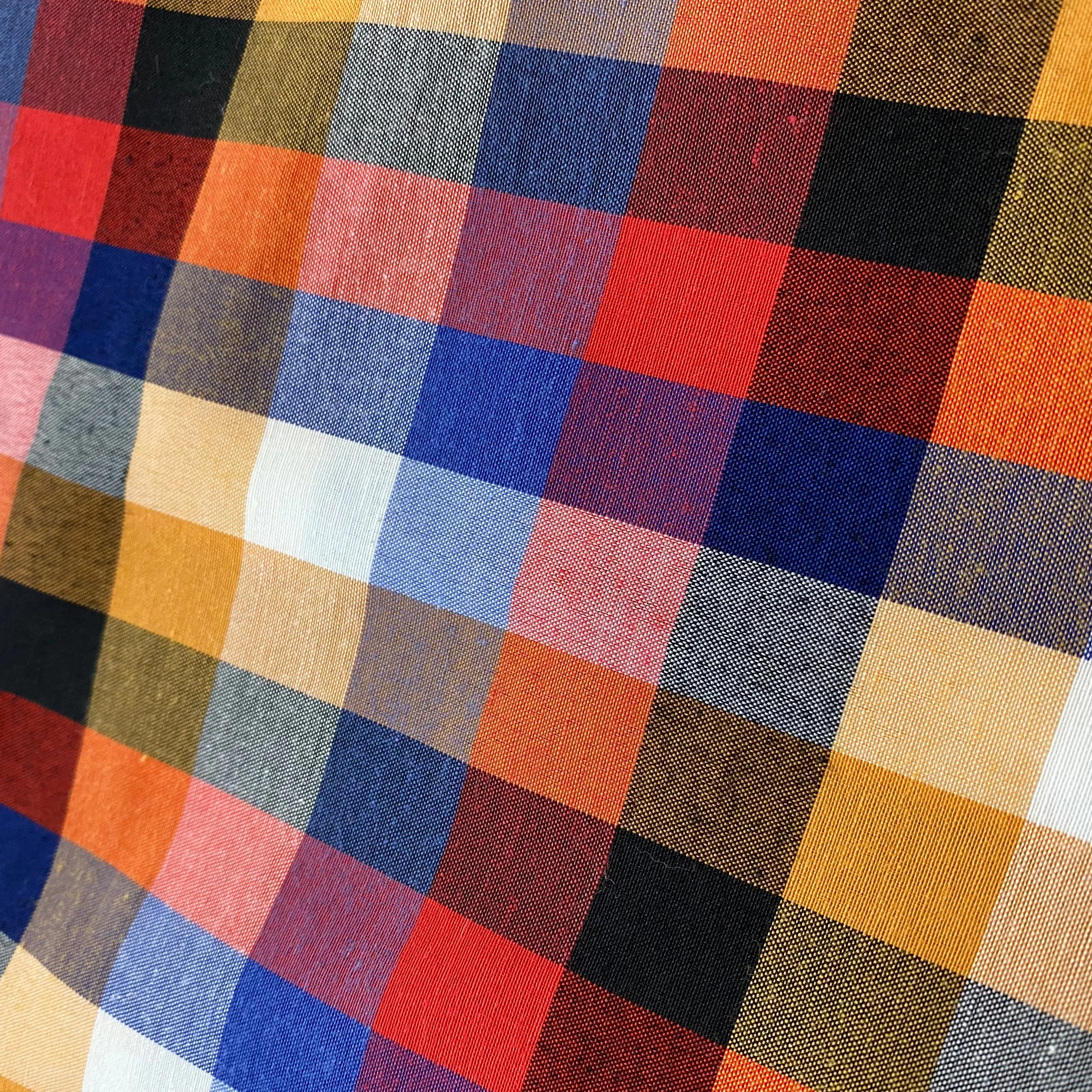 Checked Cotton Shirting - Summer