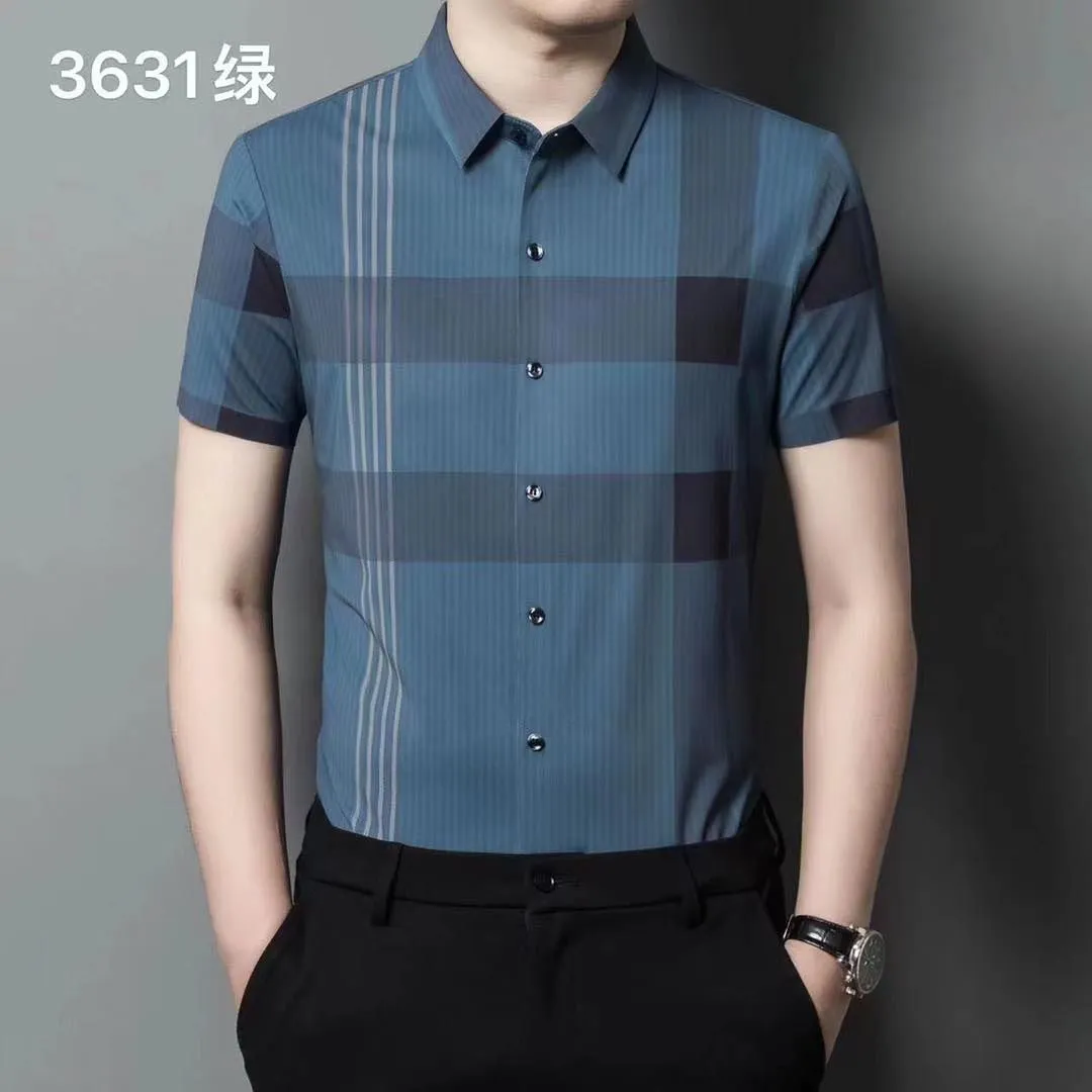Checked Pattern Stretchable Shirt