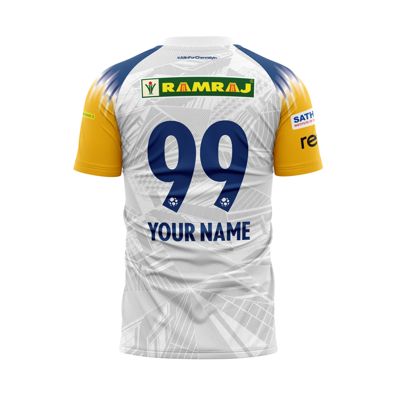 Chennaiyin FC Official - Away Jersey Replica Youth-2024-25