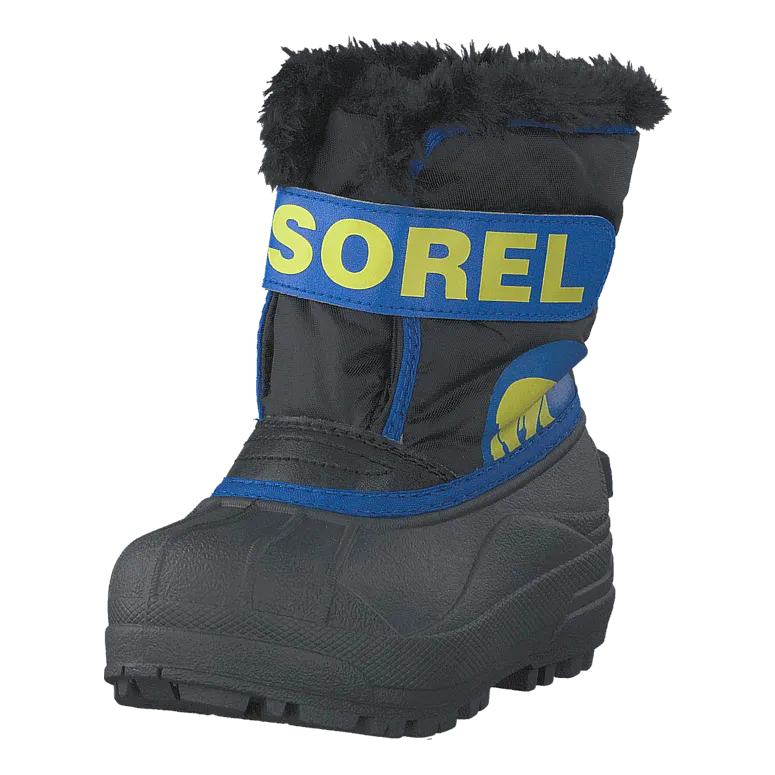 Children's Snow Commander 011 Black, Super Blue