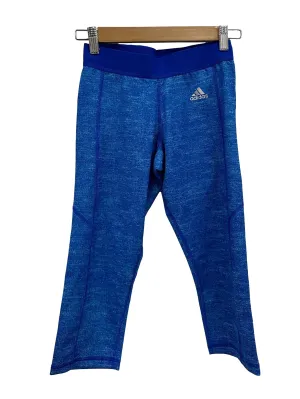 Chlorine Blue Adidas Leggings