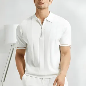 Christopher Mosley Verdon Zip Polo