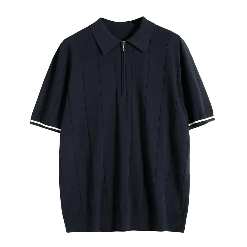 Christopher Mosley Verdon Zip Polo
