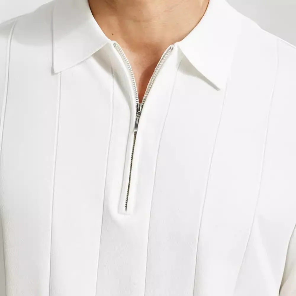 Christopher Mosley Verdon Zip Polo