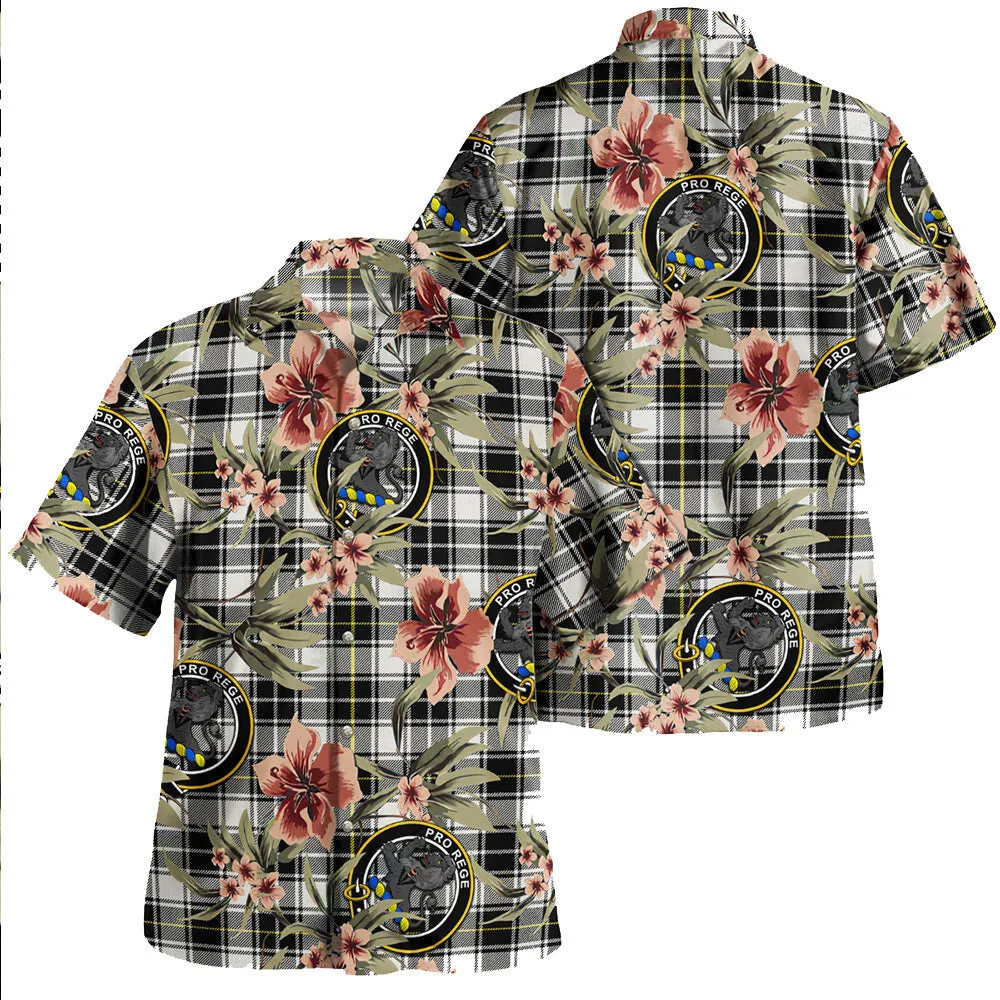 Clan MacFie of Colonsay Dress (MacPhee of Colonsay Dress) Modern Tartan Crest Badge Aloha Hawaiian Shirt Tropical Old Style PL91