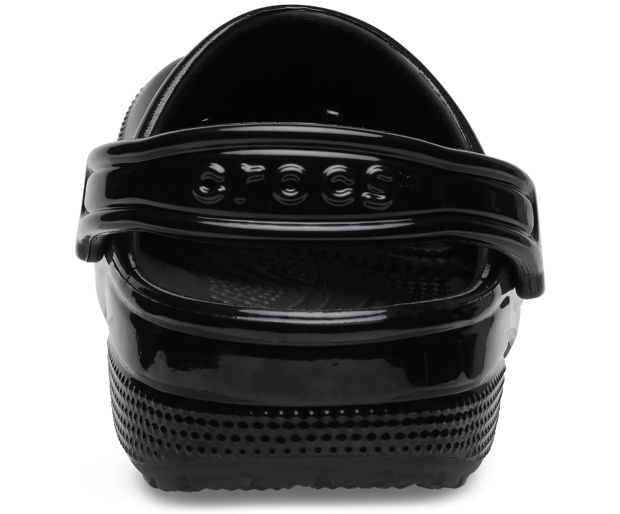 Classic High Shine Clog- Black