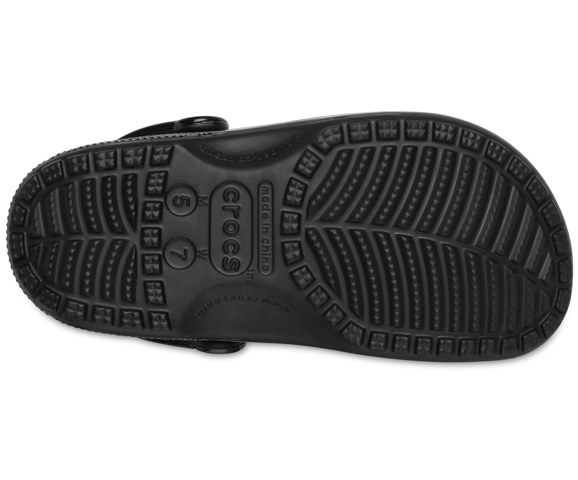 Classic High Shine Clog- Black