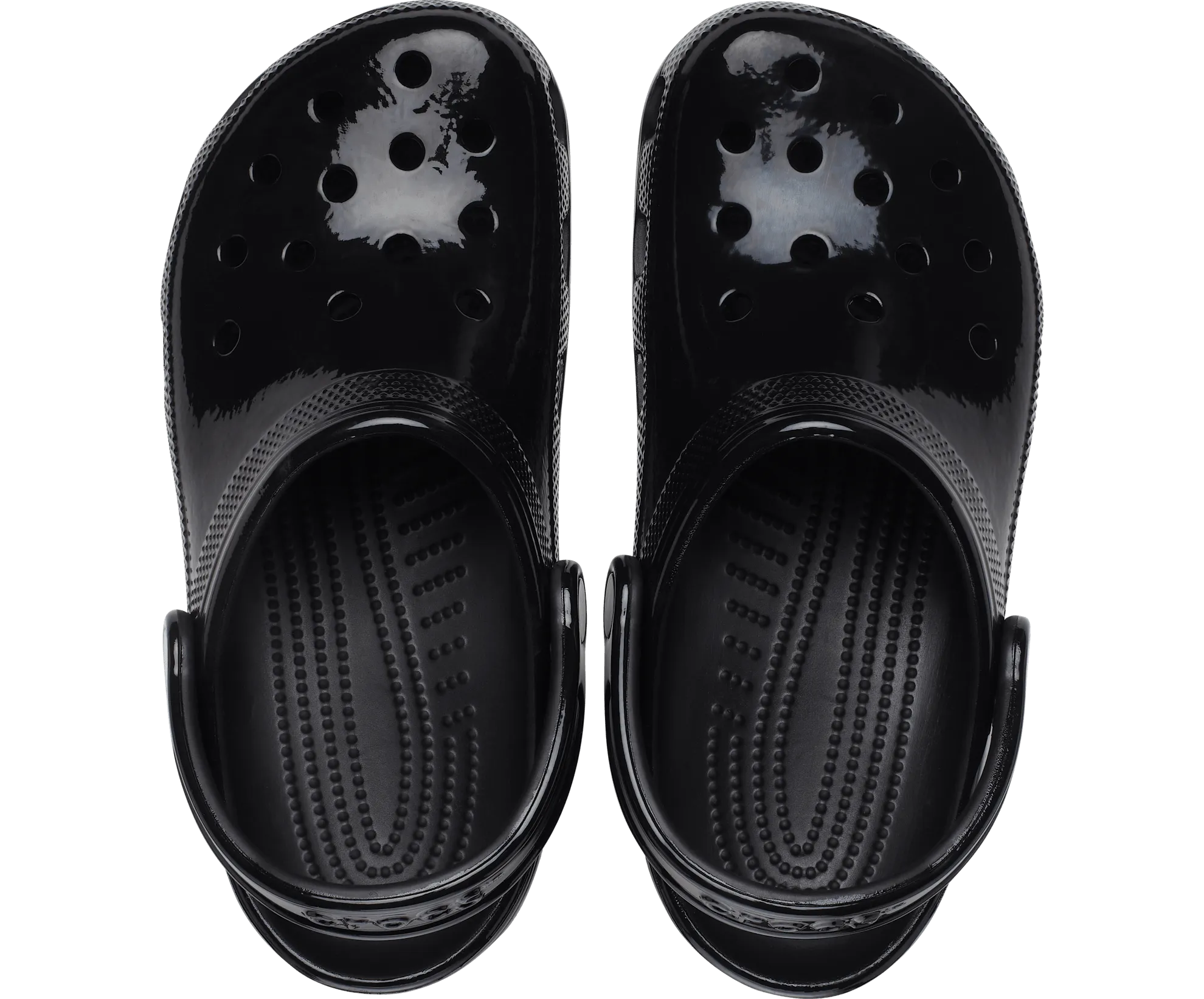 Classic High Shine Clog- Black