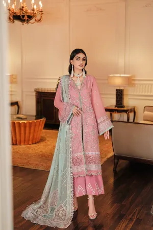 Classic Salwar Suit Tea Pink Embroidered Pakistani Salwar Kameez