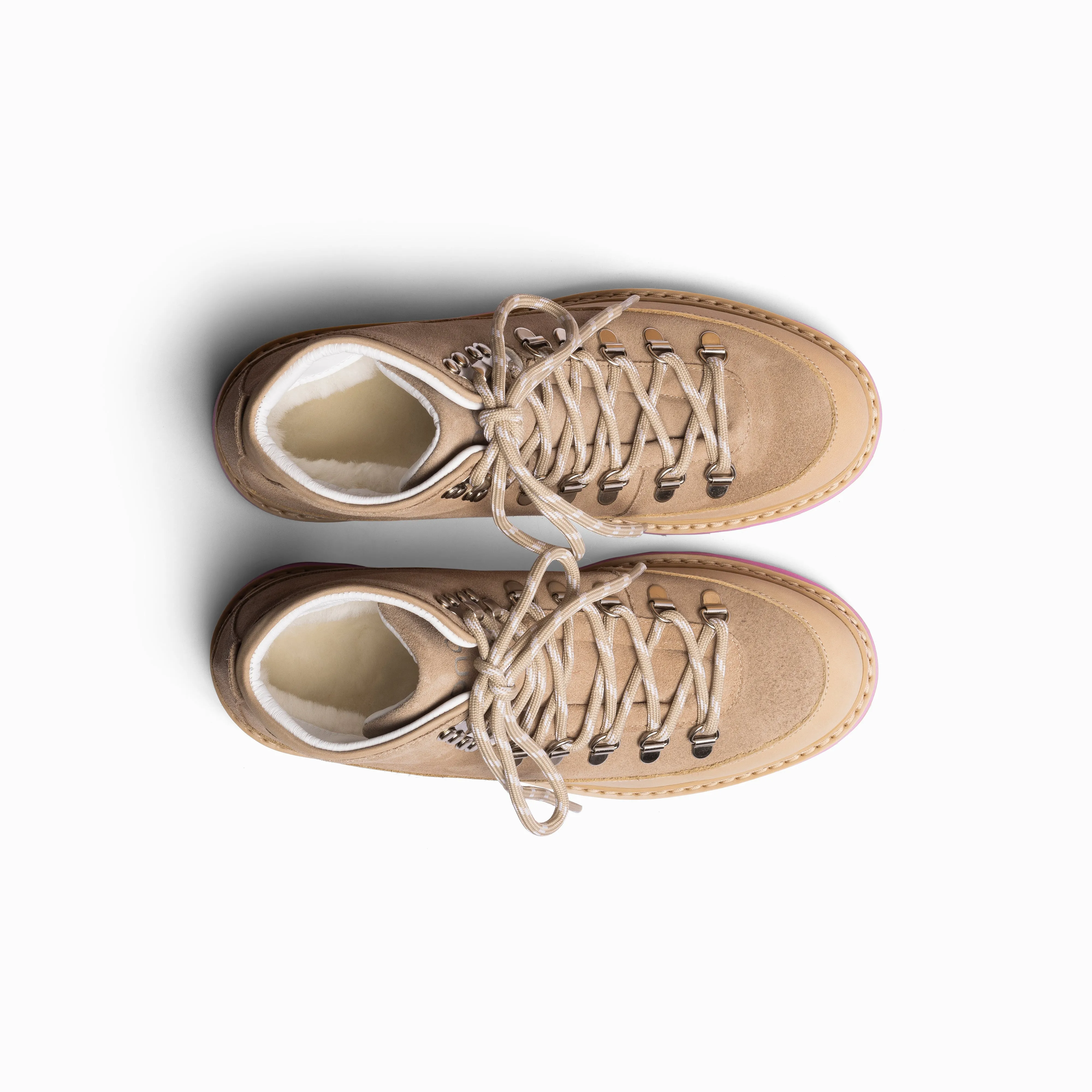 Core Cap Suede - Dark Beige - Woman