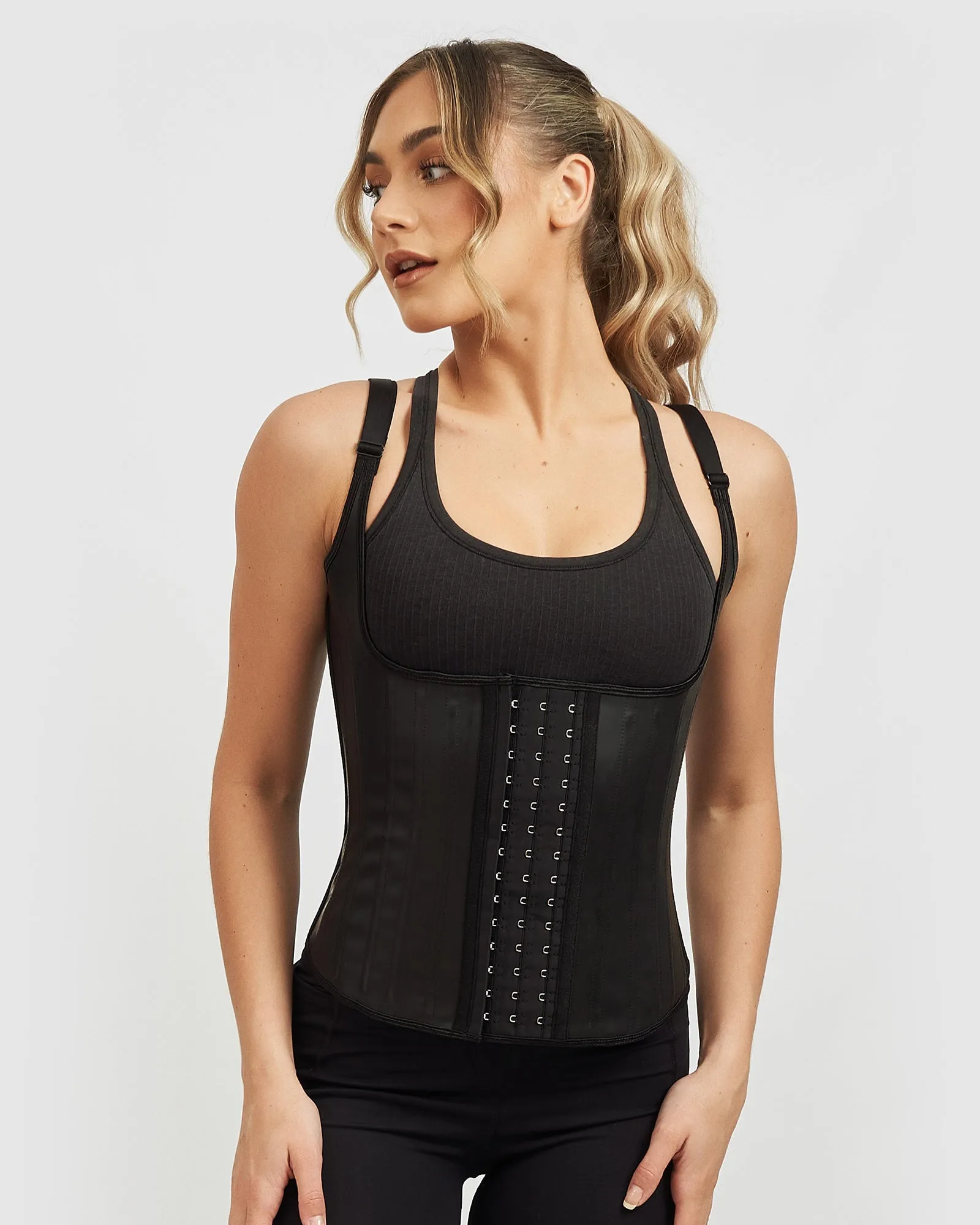 Core Trainer Supreme Vest With Adjustable Straps Black