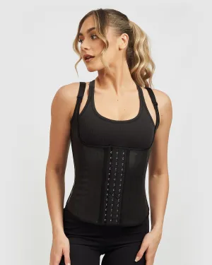 Core Trainer Supreme Vest With Adjustable Straps Black