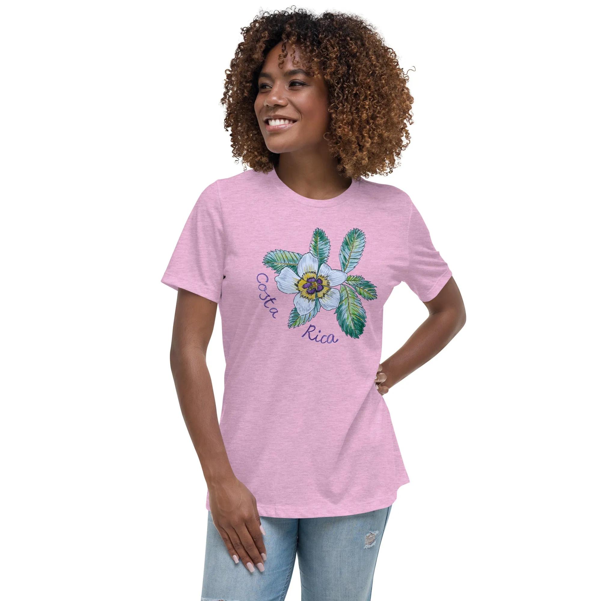Costa Rica - Hibiscus Surfwear - Ethical Women's Relaxed T-Shirt