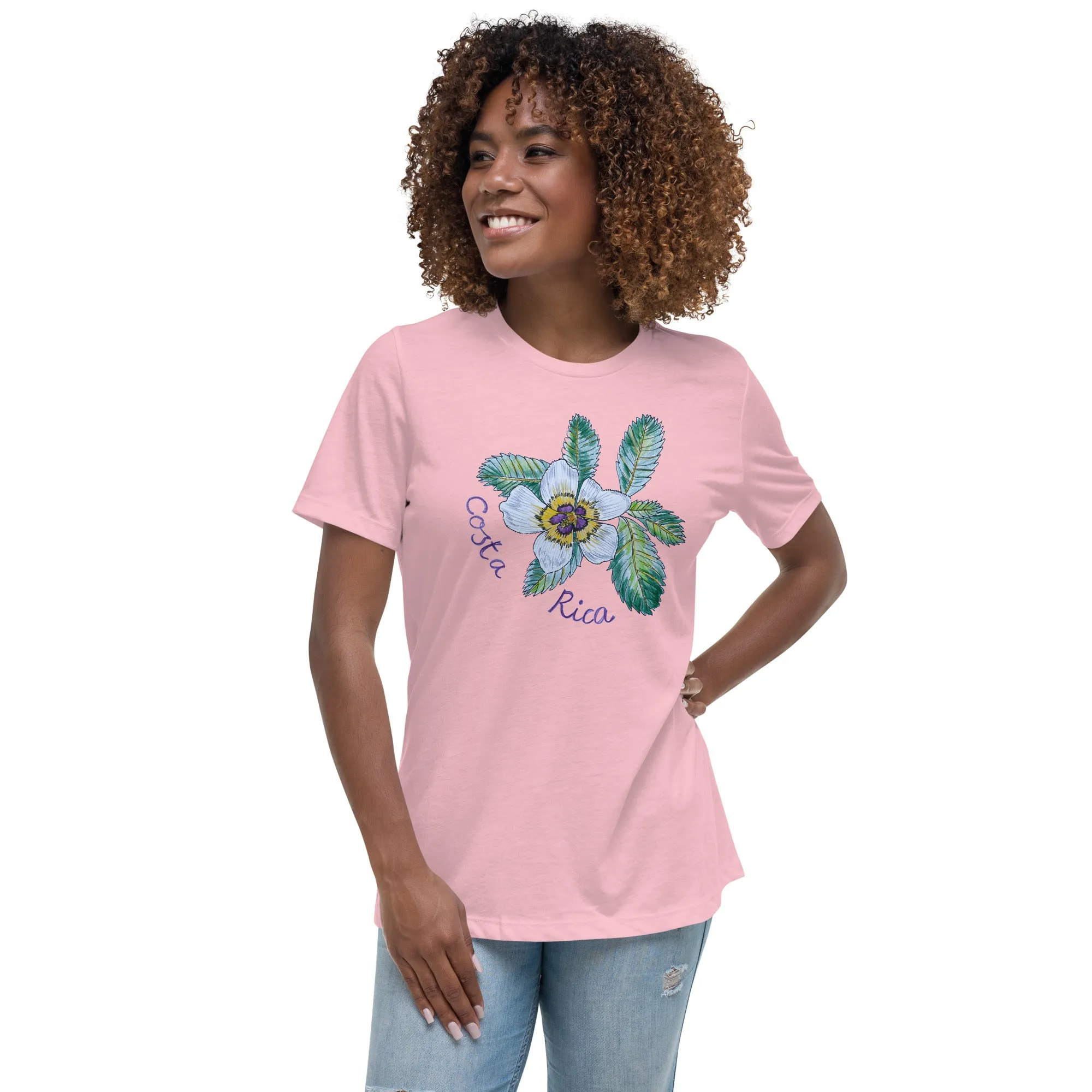 Costa Rica - Hibiscus Surfwear - Ethical Women's Relaxed T-Shirt