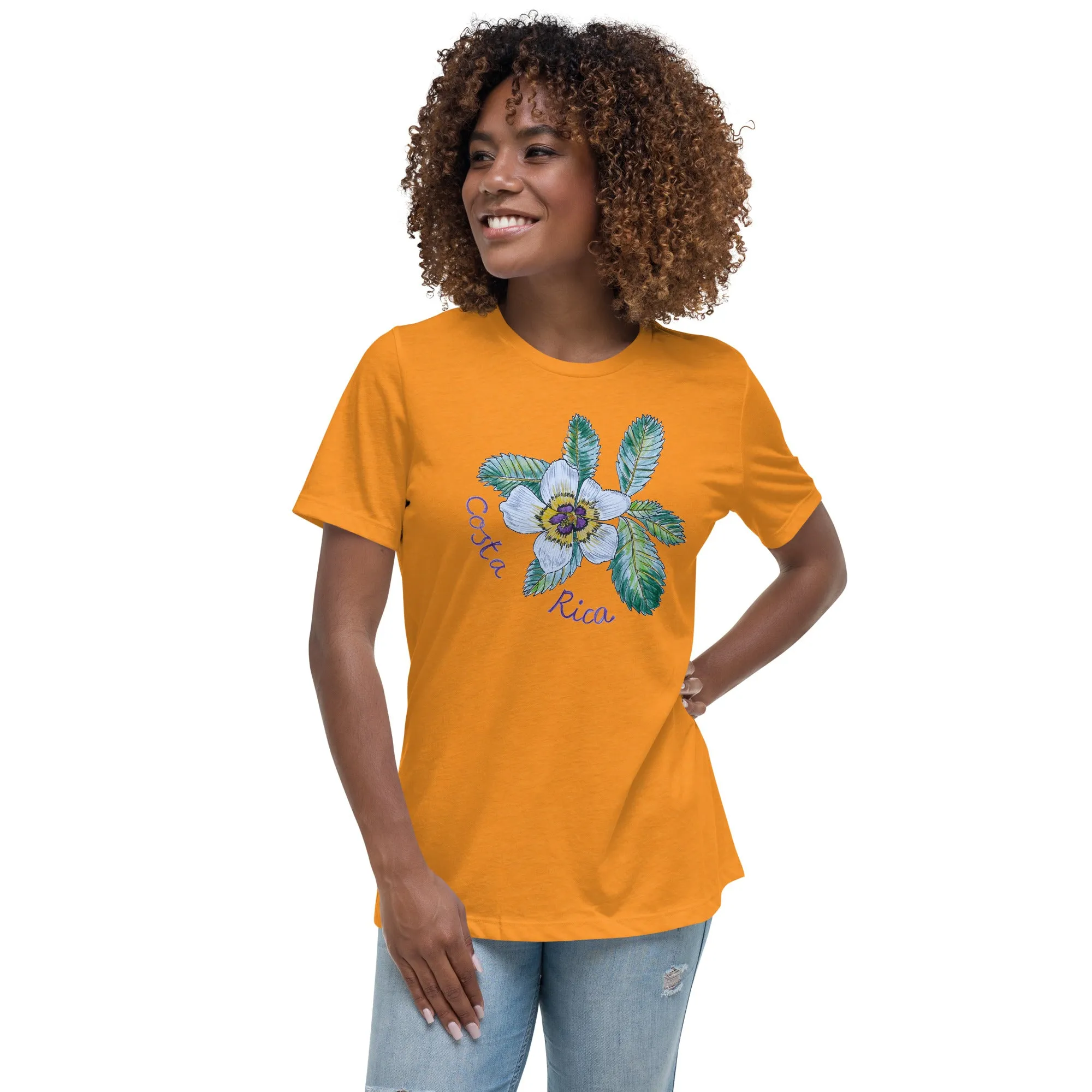Costa Rica - Hibiscus Surfwear - Ethical Women's Relaxed T-Shirt