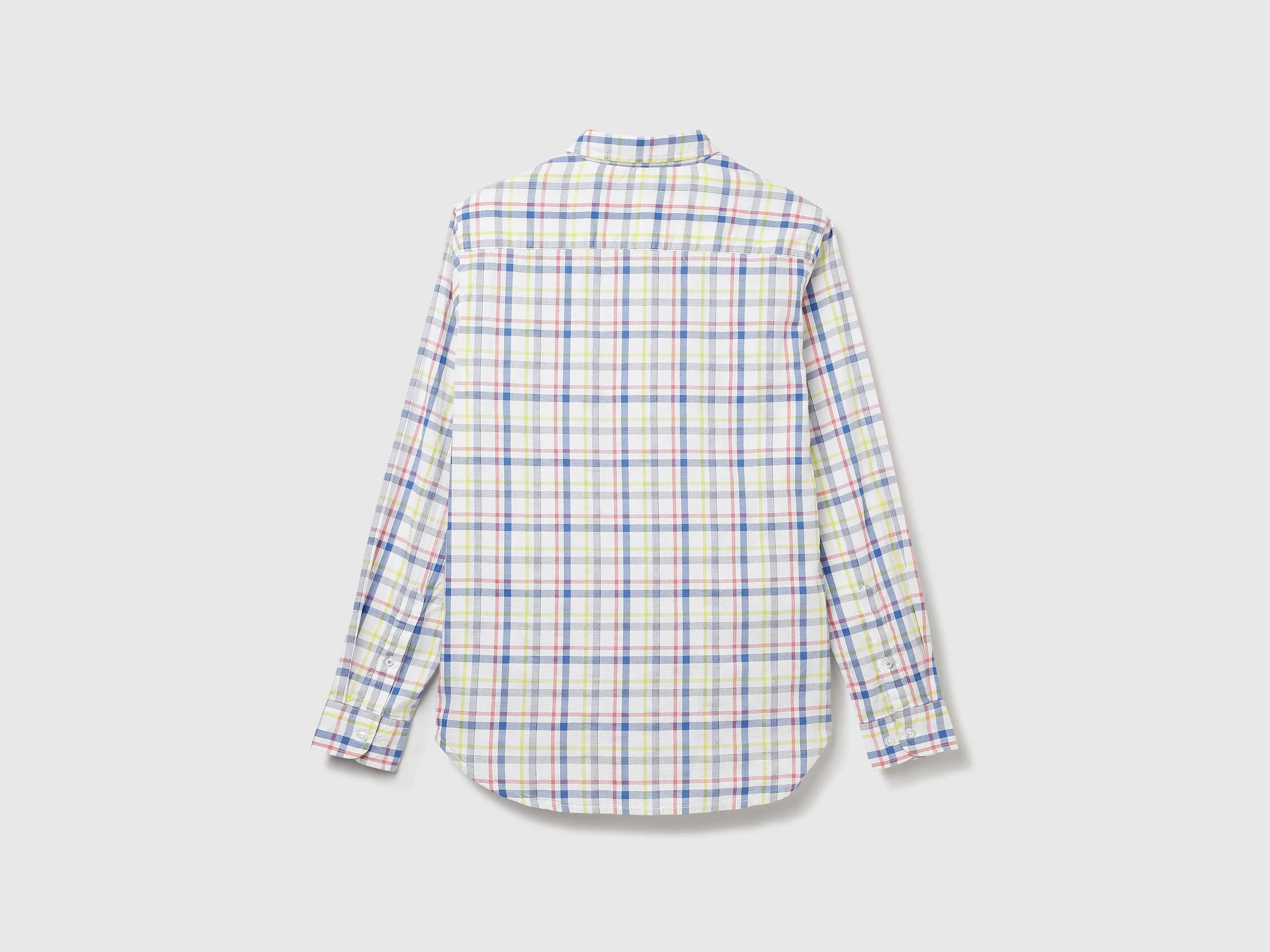 Cotton Checked Spread Collar Mens Shirts