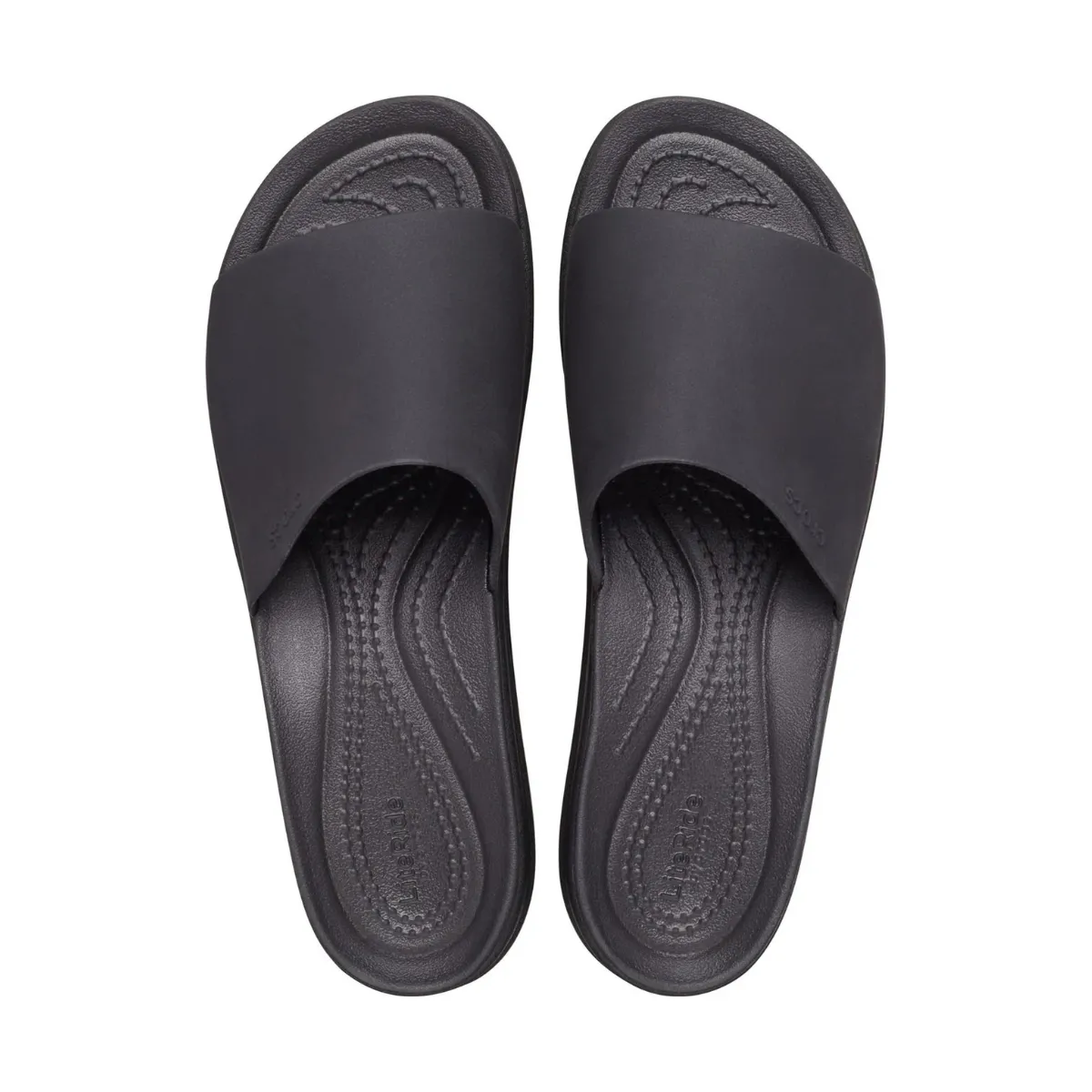Crocs Brooklyn Platform Slide Slide Sandal - BLK