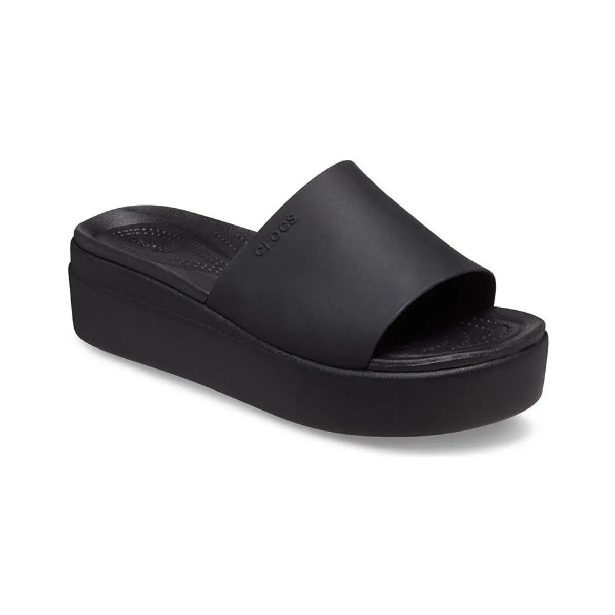 Crocs Brooklyn Platform Slide Slide Sandal - BLK
