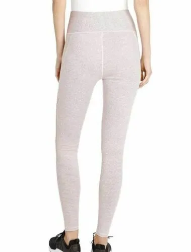 Danskin Ladies Active High Rise Legging Striped Pink