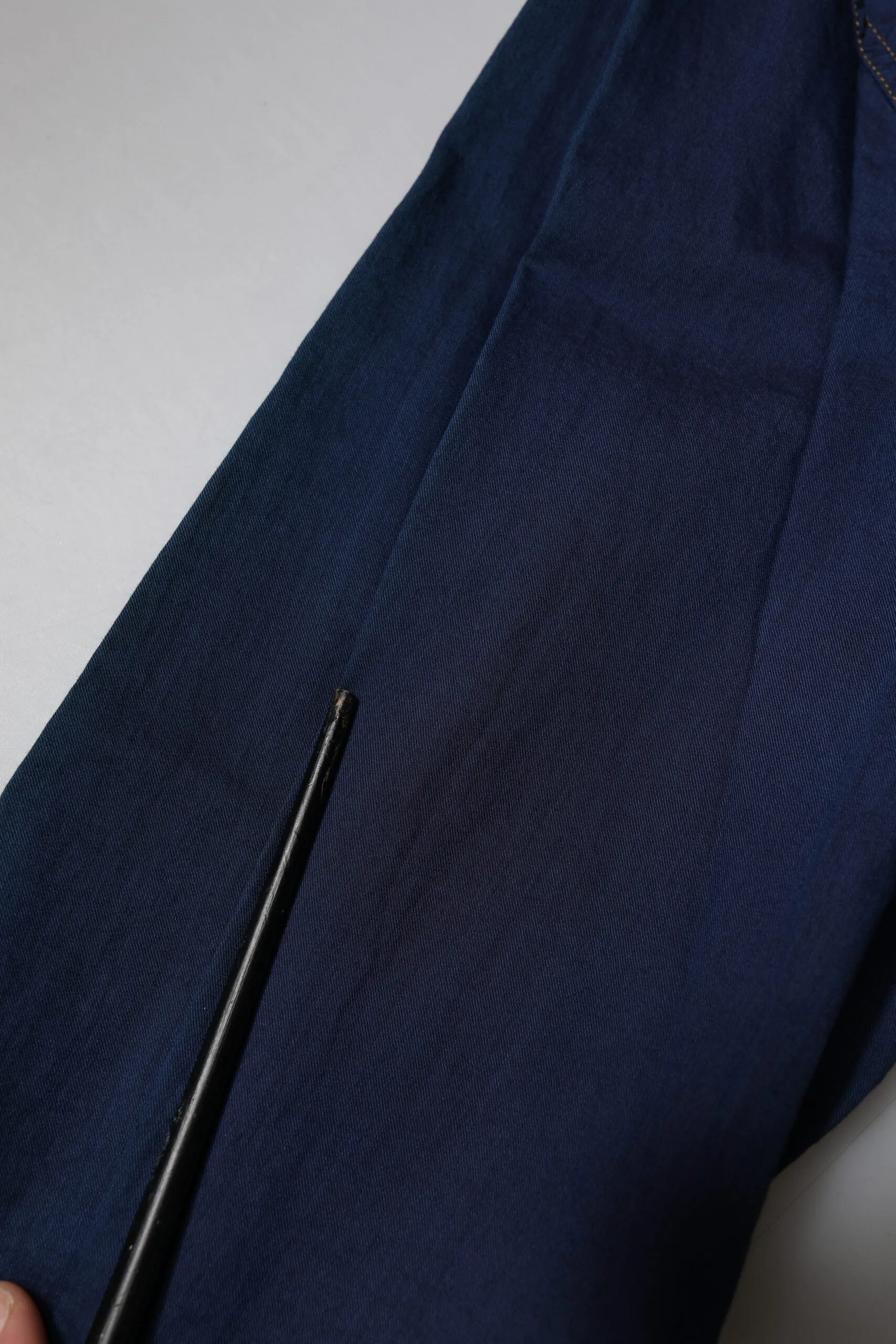 Dark Blue Cotton GOLD Dress Formal Shirt