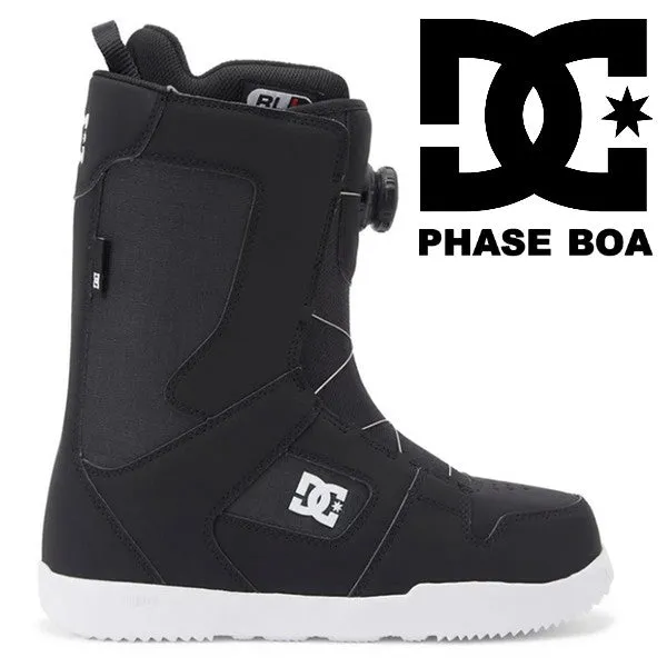 DC Boots Snowboard PHASE BOA Black/White 23/24 Men's