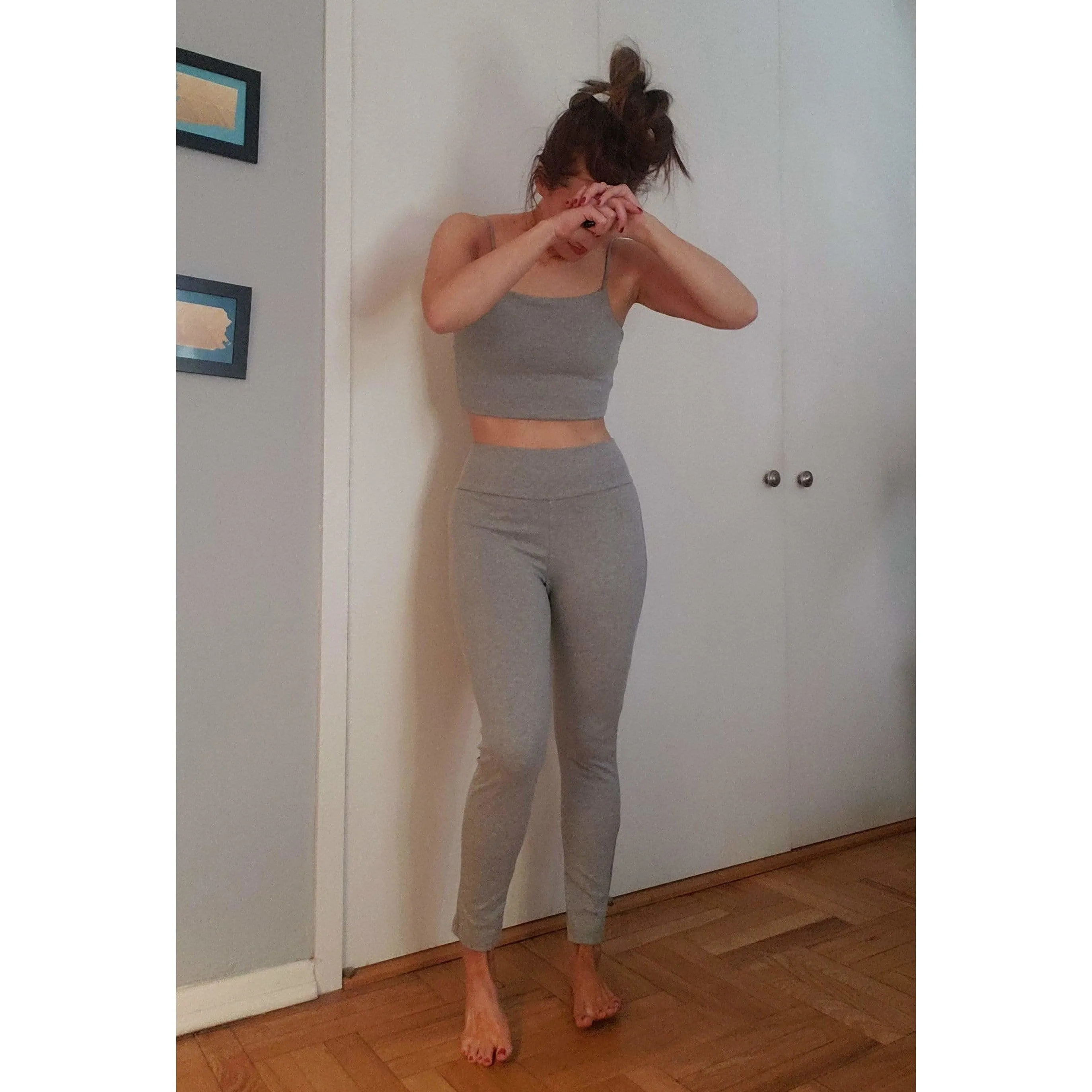 Deadstock Gray Activewear Leggings