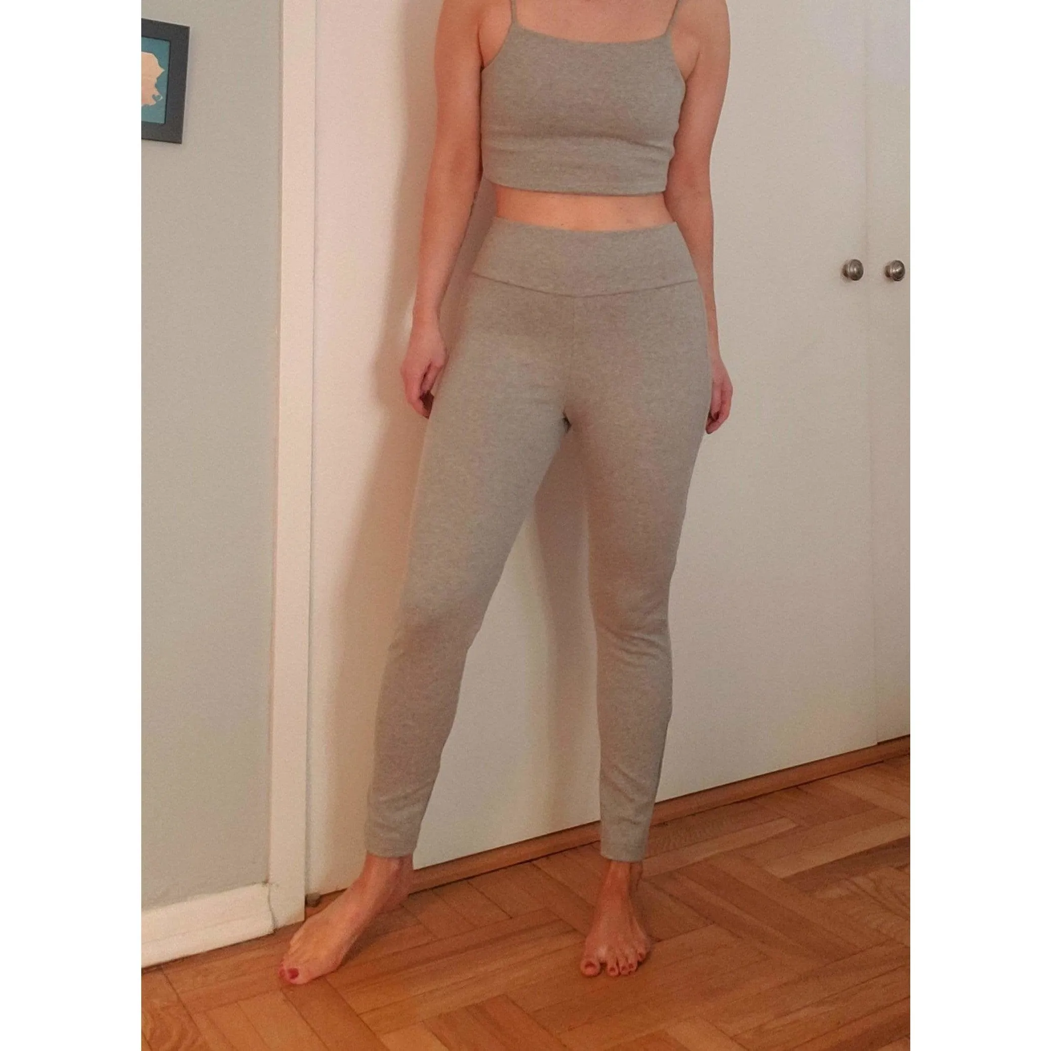 Deadstock Gray Activewear Leggings