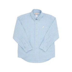 Dean's List Dress Shirt - Get In Line with Multicolor Stork