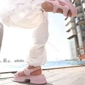 Dewy Pink Sandals