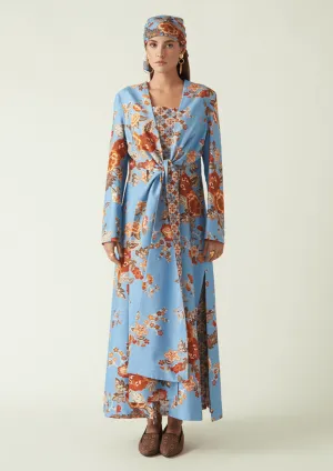 Deyjay blue printed jacket