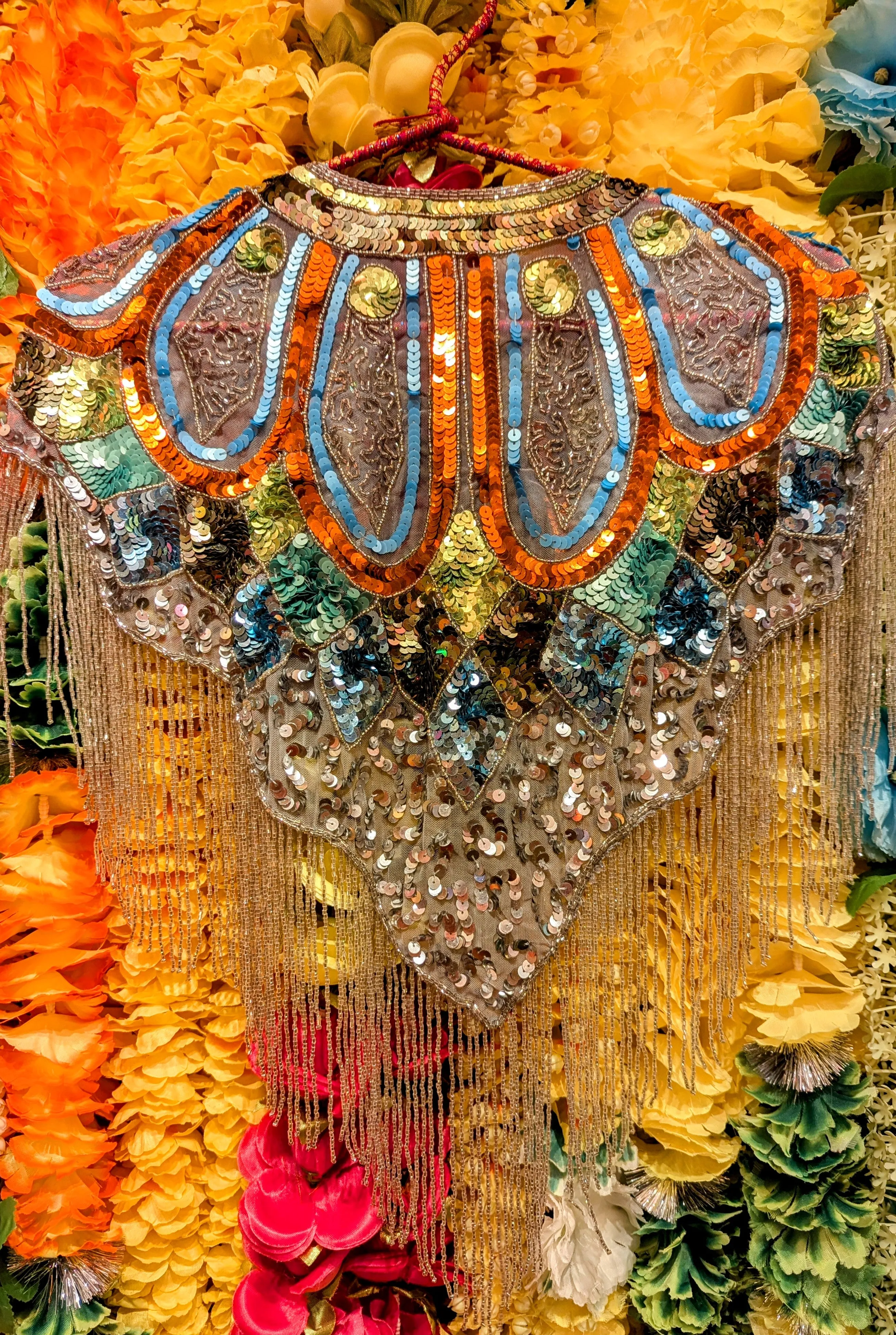 Disco dolly sequin cape