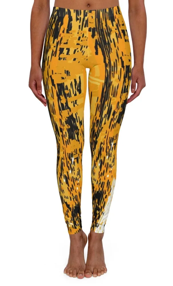 Disordered Spandex Leggings