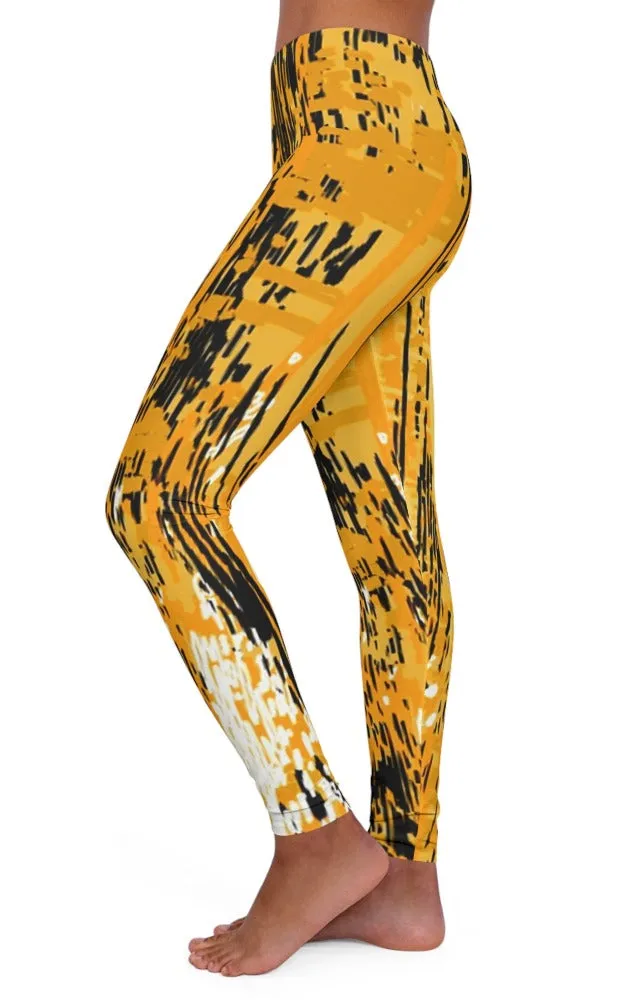 Disordered Spandex Leggings