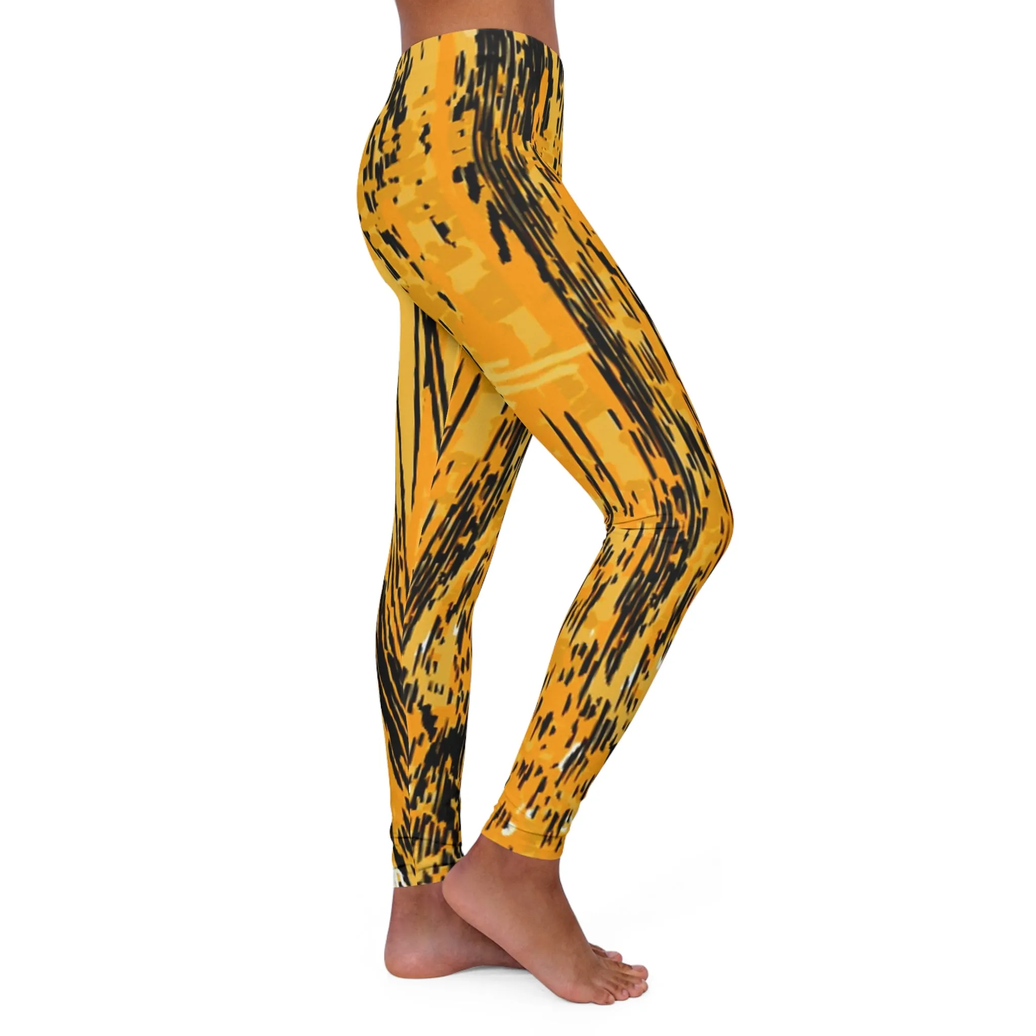 Disordered Spandex Leggings