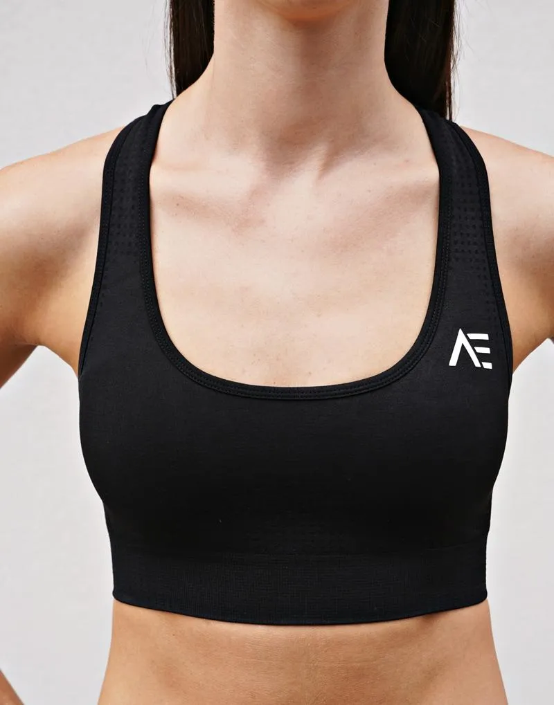 DOMINATE SEAMLESS LEGGINGS  - BLACK
